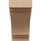 Ekena Millwork 4in. W x 8in. H x 12in. L Pescadero Woodgrain TimberThane Rafter Tail, Primed Tan RFTUR04X08X12PECRCPR - alternate 4